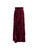 Saint Laurent Vintage Burgundy Crushed Velvet Maxi Skirt