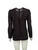 Isabel Marant Black Embroidered Sheer Top