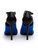 Women Balenciaga Black & Electric Blue Neoprene Glove Sandal Heels - Size UK5.5 US8.5 EU38.5