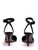 Women Alexander Wang Black Leather D'Orsay Ankle Strap Heels - Size UK6 US9 EU39