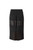 Amanda Wakeley Black Textured Pencil Skirt