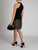 Women Saint Laurent Black Leather Stud Embellished Mini Skirt - Size XS UK6 US0 FR34