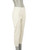 MSGM White PU Crop Slim Trousers