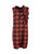 Chloé See By Chloé Red Tartan Ruffle Shift Dress