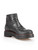 Prada Black Leather Contrast Stitch Chunky Boots