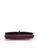 Anya Hindmarch Purple Pleated Satin Clutch