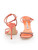 Manolo Blahnik Orange Embellished Sandals