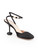 Stella McCartney Black Satin Shroom Heels