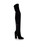 Ermanno Scervino Black Velvet Thigh High Boots Ermanno Scervino Black Velvet Thigh High Boots
