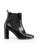 Stuart Weitzman Black Leather High Heeled Boots