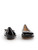 Prada Black Patent Leather Bow Ballet Flats