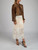 Dolce & Gabbana Women's Midi Lace Skirt, Size 12 UK, White, Rayon