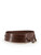 Brunello Cucinelli Brown Leather Wide Clasp Belt