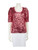 Moschino Love Moschino Pink Sequin Short Sleeve Top