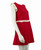 Valentino Red Ruffle Trimmed Mini Dress