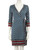 Diane Von Furstenberg Blue Silk Tallulah Wrap Dress