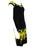 Blumarine Black Floral Fringed Knee Length Dress