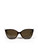 Tiffany & Co. Brown Cat Eye Tortoiseshell Sunglasses