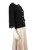 Chanel 2013 Black Tweed CC Faux Pearl Jacket