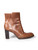 Tod's Brown Leather Mid Heel Ankle Boots