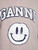 Ganni Light Pink Graphic Print Sweatshirt