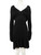 Missoni M Missoni Black Textured Knit Knee Length Dress