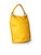 Bottega Veneta Yellow Leather Intrecciato Shoulder Bag