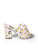 MSGM Purple Floral Print Padded Sandals