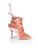 Charlotte Olympia Pink Velvet Ruched Heels