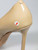 Jimmy Choo Beige Patent Pointed Toe Heels