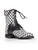 Manolo Blahnik Black Houndstooth Ywov Ankle Boots