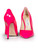 Jimmy Choo Hot Pink Patent Leather Pointed Heels