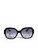 Chanel Black Interlocking CC Oversized Sunglasses