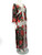 Dolce & Gabbana Floral & Polkadot Print Maxi Dress