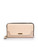 Burberry Pink Leather Nova Check Continental Wallet