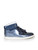 Dior Dior Homme Blue Patent Hi-Top Trainers Dior Dior Homme Blue Patent Hi-Top Trainers