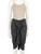Isabel Marant Isabel Marant Etoile Grey Marl Ruched Detail Mini Skirt