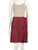 Marni Summer 2010 Burgundy Drape Detail Skirt