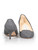 Jimmy Choo Grey Wool Pointed Toe Pumps