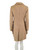 Prada Camel Brushed Wool Mid-Length Coat