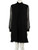 Alexander McQueen Black Silk Chiffon Dress