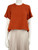Emilia Wickstead Orange Wool Round Neck Top