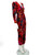 FARM Rio Red Velvet Floral Pattern Jumpsuit