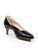 Max Mara Weekend Max Mara Black Leather Lizard Embossed Dinda Pumps