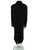 Balmain Black Wool Double-Breasted Long Coat