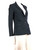 Veronica Beard Navy Wool Single Breasted Short Blazer