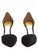 Giorgio Armani Women's Half D'orsay Pumps, Size 5 Uk, Black Satin