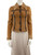 Dolce & Gabbana D&G Vintage Brown Suede Shearling Lined Jacket