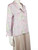 Céline Pink Silk Floral Print Button-Up Shirt