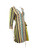 Diane Von Furstenberg Abstract Pattern Wrap Dress